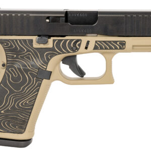 Glock PA195S204EXPCT G19 Gen5 Compact Frame 9mm Luger 15+1 4.02" Black GMB Barrel, Black nDLC Serrated Steel Slide, Coyote Tan Cerakote Polymer Frame w/Picatinny Rail, Ambidextrous