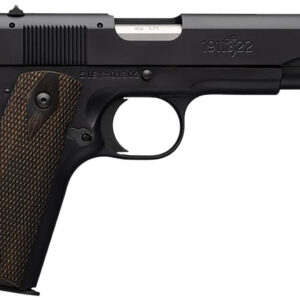 Browning 051802490 1911-22 A1 *CA Compliant Full Size 22 LR 10+1, 4.25" Matte Stainless Steel Barrel, Matte Black Serrated Slide & Aluminum Frame w/Beavertail