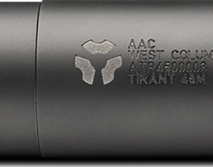 ADVANCED ARMAMENT COMPANY 64110 Ti-Rant 45M  45 Cal 1.40" Black Stainless Steel Titanium Aluminum 5/8"x24