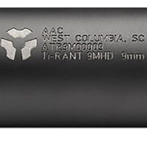 ADVANCED ARMAMENT COMPANY 65000 Ti-Rant 9M HD 9mm Luger 1.40" Black Stainless Steel Titanium Aluminum