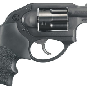Ruger 5456 LCR  Small Frame 9mm Luger 5rd 1.87" Matte Black Steel Barrel, Black PVD Cylinder, Matte Black Stainless Steel Frame, Black Hogue Tamer Monogrip, Concealed Hammer