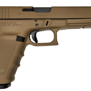 40 GEN4 10MM 6" MOS Adj Sights Coy Tan3/15rd