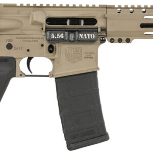 Diamondback DB1915K061 DB15  5.56x45mm NATO 30+1 10" Black Nitride Threaded Barrel, M-LOK Handguard, Flat Dark Earth Aluminum Picatinny Rail Receiver, Black Buffer Tube, Black Magpul Grip, Right Hand