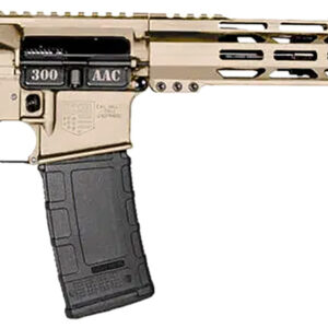 Diamondback DB1718B062 DB15  300 Blackout 30+1 Flat Dark Earth Cerakote Picatinny Rail Aluminum Receiver, Black Synthetic Stock