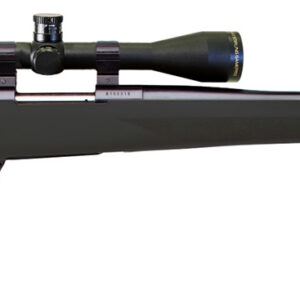 Howa HGP2270B M1500 Hogue Full Size 270 Win 5+1 22" Blued Steel Barrel, Drilled & Tapped Stainless Steel Receiver, Hogue OverMolded Black Synthetic Stock, Nikko Stirling GamePro 4-12x40mm