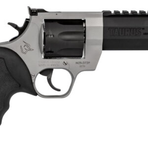 Taurus 2357055RH Raging Hunter  357 Mag 7rd 5.12" Matte Black Oxide Cylinder & Barrel Matte Stainless Steel Frame Black Rubber with Integrated Red Cushion Insert Grip