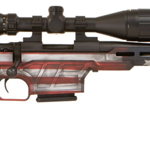 Howa HMXL65GUSA M1500 Mini Excel Lite 6.5 Grendel 5+1 20" TB American Flag Cerakote Black Folding HTI Excl Lite Chassis Stock