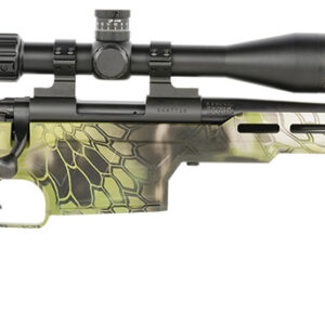 Howa HMXL65GKAC M1500 Mini Excel Lite 6.5 Grendel 5+1 20" Black Heavy Barrel, Kryptek Altitude Aluminum Receiver, Black Synthetic Adj Luth-AR Stock, Black Polymer Grip, Game Pro 4-12x40mm, Right Hand