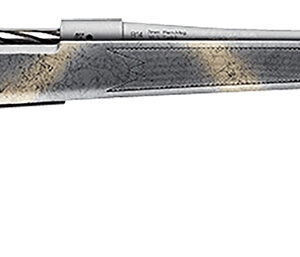 Bergara Rifles B14S112 B-14 Wilderness Hunter 6.5 Creedmoor 4+1 22", Sniper Gray Cerakote Barrel/Rec, SoftTouch Woodland Camo Synthetic Stock