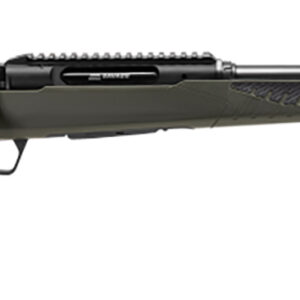 Savage Arms 57653 Impulse Hog Hunter Full Size 308 Win 4+1 18" Matte Black Threaded Barrel, Matte Black Aluminum Receiver w/Picatinny Rail, Matte OD Green AccuStock Synthetic Stock, Ambidextrous