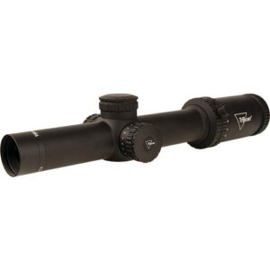 Trijicon Credo 1-6x24 (SFP) 30mm Rifle Scope w/Green BDC Segmented Circle .223 Low Capped Adjusters