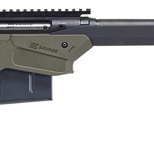 Savage Arms 57554 Axis II Precision 270 Win 5+1 22", Matte Black Barrel/Rec, OD Green Adjustable MDT Aluminum Chassis, Polymer Grip