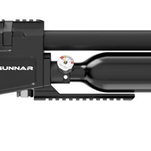 Crosman BPG25S Gunnar Air Rifle PCP 25 Black Black Receiver Black Adjustable Stock
