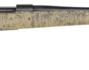 Howa HHS43533 M1500 HS Precision 300 PRC 3+1 24" Threaded Barrel, Black Steel Receiver, Green w/Black Webbing HS Precision Synthetic Stock