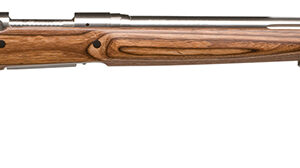 Savage Arms 18465 12 Varminter Low Profile 223 Rem 4+1 Cap 26" 1:9" Matte Stainless Rec/Barrel Satin Brown Stock Right Hand (Full Size) with Detachable Box Magazine