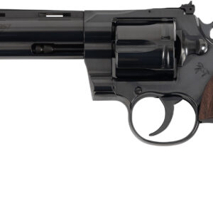 CLT PYTHON 357MAG 6 BLUED WOOD GRIP BLEM