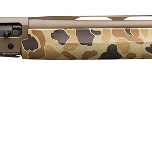 Browning 011430204 Silver Field 12 Gauge with 28" Barrel, 3.5" Chamber, 4+1 Capacity, Flat Dark Earth Cerakote Metal Finish & Vintage Tan Camo Synthetic Stock Right Hand (Full Size)