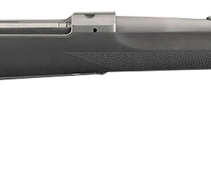 Ruger 57101 Hawkeye Alaskan Full Size 338 Win Mag 3+1 20"Matte Stainless Steel Threaded Barrel, Integral Scope Mounts Stainless Steel Receiver, Black Hogue OverMolded Synthetic Stock