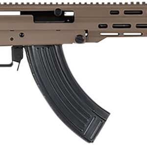 M+M Industries M10XZSHFDE M10X  7.62x39mm 30+1 16.50" Barrel w/Muzzle Brake, 5 Position Side Folding Collapsible Stock, Black Magpul SL Grip, Short Handguard Optics Ready