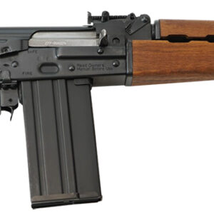 Zastava Arms Usa ZR77308W PAP M77  308 Win/7.62x51mm 20+1 19.70" Black Threaded Barrel, 1.5mm Bulged Trunnion Receiver,  Battleworn Beechwood Stock & Grip