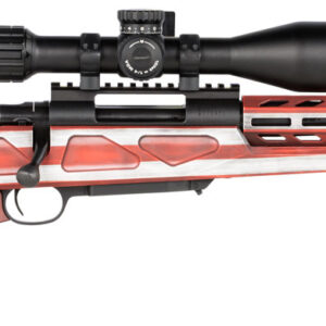 Howa HFLG65C16 M1500 APC Chassis Gen2 6.5 Creedmoor 10+1 16.25" Barrel, American Flag Cerakote Receiver, American Flag 6 Position Luth-AR MBA-4 with Aluminum Chassis Stock, Black Polymer Grip