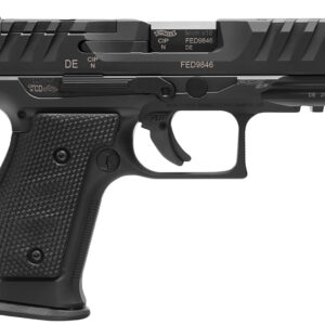 Walther Arms 2872111 PDP Steel Frame 9mm Luger 15+1 4" Black Steel Barrel, Matte Black Tenifer Optic Ready/Serrated Steel Slide, Black Steel Frame w/Picatinny Rail, Textured Wraparound Grip