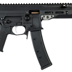Nemo Arms MNG9MMC Mongoose  9mm Luger 35+1 5.80" Black Barrel & Receiver w/Picatinny Rail, Black Grip, Ambidextrous