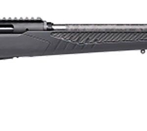 Savage Arms 57900 Impulse Mountain Hunter 28 Nosler 2+1 24" Carbon Fiber Threaded Barrel, Black Aluminum Receiver w/Picatinny Rail, Gray AccuStock Synthetic Stock, Ambidextrous