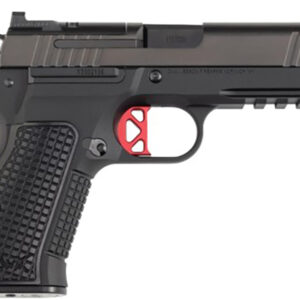 Dan W DWX COMPACT 9mm 4" OR/Rail, Blk, 15-rd