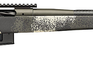 Springfield Armory BAW9247CFGA Model 2020 Waypoint 7mm Rem 3+1 24" Mil-Spec Green Cerakote Carbon Fiber Steel Barrel & Picatinny Rail Stainless Steel Receiver, Evergreen Camo Fixed Carbon Fiber Stock