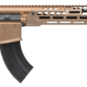 Sig Sauer PMCX762R11BLT MCX Spear LT 7.62x39mm 11.50" 28+1, Coyote, OEM Grip, Rocksett Sig QD Suppressor Ready Flash Hider, Adj. Gas Block