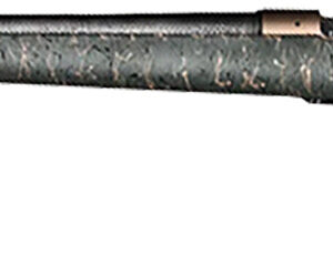 Christensen Arms 8010603800 Ridgeline  7mm-08 Rem 4+1 24" Carbon Fiber/Threaded Barrel, Burnt Bronze Cerakote, Green with Black/Tan Webbing Stock, Left Hand