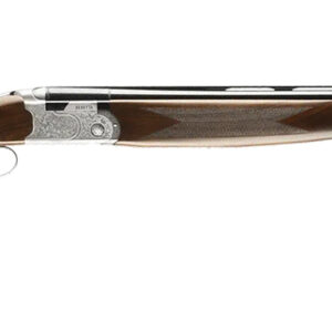 Beretta USA J686F2026 686 Silver Pigeon I 20 Gauge 3" 2rd 26" Blued Over/Under Vent Rib Barrel,  Silver Engraved Receiver, Fixed Grade II Walnut Wood Stock,  Right Hand
