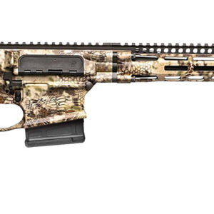 Daniel Defense 0215800300047 DD5 V4 Hunter 260 Rem 18" 5+1 Kryptek Highlander Black 6 Position w/SoftTouch Overmolding Stock Black Polymer Grip Right Hand