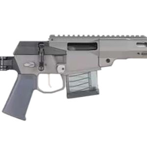 Q LLC MINIFIX55612INPISTOL Mini Fix  5.56 NATO 12" Gray Tapered Threaded Barrel, M-LOK Handguard, Gray Picatinny Rail Receiver, Adj Folding Stock,  Black Polymer Grip