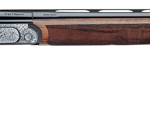 Rizzini USA 510128 Artemis Field Full Size 28 Gauge Break Open 3" 2rd 29" Gloss Blued Anodized Silver Engraved Steel Receiver, Fixed w/Prince of Whales Grip, Oiled Turkish Walnut Wood Stock