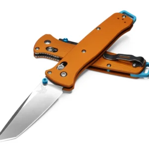 Benchmade Bailout 3.38" Axis Folding Knife, Limited Edition Orange Aluminum | 537-2301