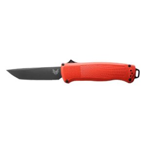 BENCHMADE 5370BK-04 Shootout OTF Auto Knife 3.51" Tanto Blade - Mesa Red Grivory Handles | 5370BK-04