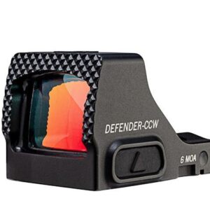 Vortex Optics Defender CCW Micro Red Dot Sight, 3 MOA Dot, Black DFCCW-MRD3