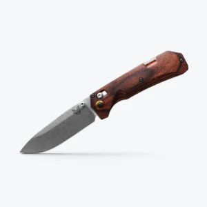 BENCHMADE Grizzly Creek | Stabilized Wood | Drop-point | 15062
