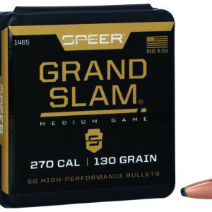 Speer 1465 Grand Slam  270Cal 130gr Soft Point 50 Per Box/5 Case