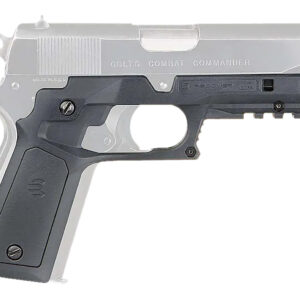Recover Tactical CC3P0504 Frame Grip  Gray Polymer Frame with Interchangeable Light & Dark Gray Panels for Standard Frame 1911