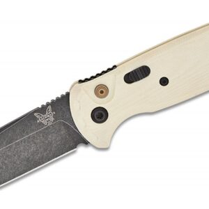 Benchmade CLA (Composite Lite Auto) Ivory G-10 Out-the-Side Automatic Knife | 4300BK-03