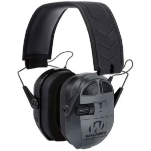 Walkers Ultimate Power Muff Quads w/Aft Controls, NRR 26dB, Black GWP-XPMQB GWPXPMQB