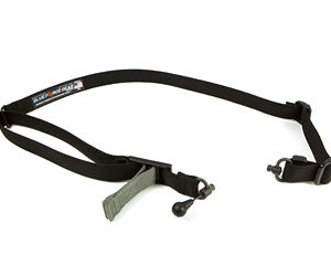 Blue Force Gear Vickers 2-to-1 Unpadded Sling, RED Swivel Version w/Nylon Adjuster and Hardware, Black VCAS-2TO1-RED-125-AA-BK VCAS2TO1RED125AABK