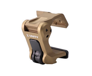 Unity Tactical FAST OMNI Magnifier Mount Flat Dark Earth 2.26" Optical Height for EOTech Magnifiers FST-OMF