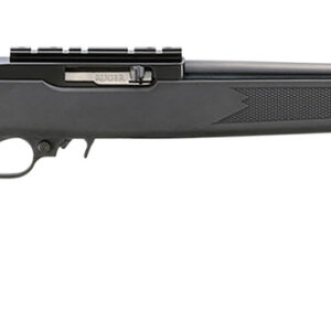 Ruger 31210 10/22 Carbine 22 LR 10+1 18.50" Satin Black Alloy Steel Barrel, Satin Black Picatinny Rail Steel Receiver, Black Synthetic Fixed Stock