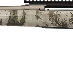Savage Arms 32313 Axis 2 Pro Compact 350 Legend 4+1 18" Gun Metal Bronze Cerakote Heavy Threaded Barrel & Picatinny Rail Carbon Steel Receiver, Fixed Woodland Camo Synthetic Stock, Left Hand