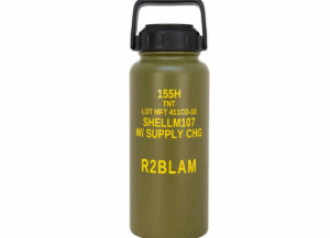 Mission First Tactical M107 Howitzer Bottle, Green, 32oz, DM107-32 DM10732