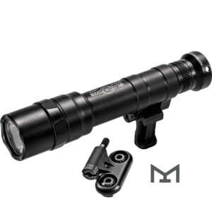 Surefire Dual Fuel Scout Light Pro 6-Volt with Z68 Tailcap Weapon Light 1500 Lumens Black | M640DF-BK-PRO